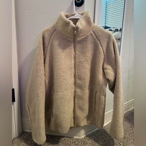 Brown Brandy Melville Sherpa Jacket